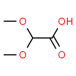 ChemSpider 2D Image | Dimethoxyacetic acid | C4H8O4