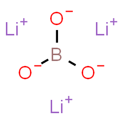 ChemSpider 2D Image | Trilithium borate | BLi3O3
