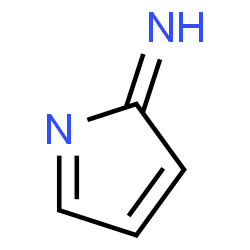 ChemSpider 2D Image | 2H-Pyrrol-2-imine | C4H4N2