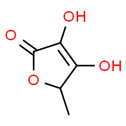 ChemSpider 2D Image | 3,4-dihydroxy-5-methyl-2-furanone | C5H6O4
