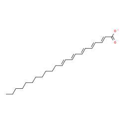 ChemSpider 2D Image | Docosapentaenoate | C22H33O2