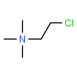 ChemSpider 2D Image | 1-chloro-2-(trimethyl-$l^{4}-azanyl)ethane | C5H13ClN
