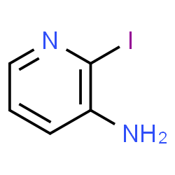 ChemSpider 2D Image | 2-Iodo-3-pyridinamine | C5H5IN2