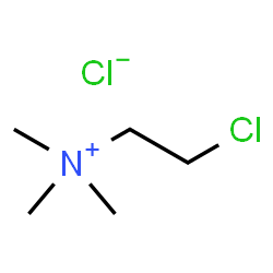ChemSpider 2D Image | Chlormequat chloride | C5H13Cl2N