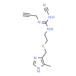 ChemSpider 2D Image | etintidine | C12H16N6S