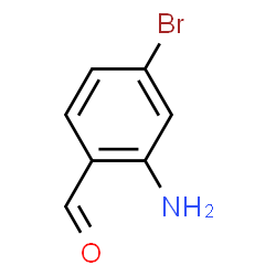 ChemSpider 2D Image | 2-Amino-4-bromobenzaldehyde | C7H6BrNO