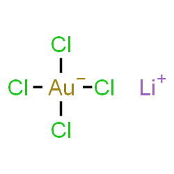 ChemSpider 2D Image | Lithium tetrachloroaurate(1-) | AuCl4Li