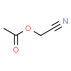ChemSpider 2D Image | CYANOMETHYLACETATE | C4H5NO2