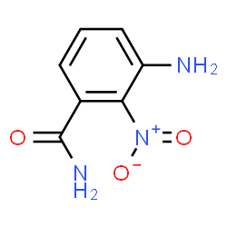 ChemSpider 2D Image | 3-Amino-2-nitrobenzamide | C7H7N3O3