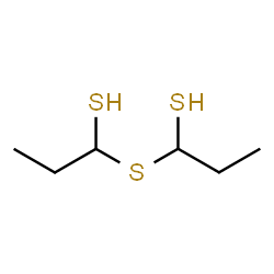 ChemSpider 2D Image | 1,1'-Thiobis(propane-1-thiol) | C6H14S3
