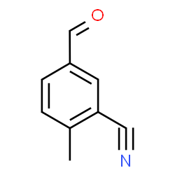 ChemSpider 2D Image | 5-Formyl-2-methylbenzonitrile | C9H7NO