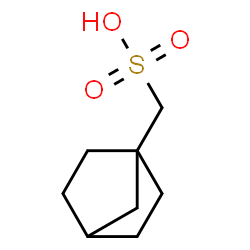 ChemSpider 2D Image | Bicyclo[2.2.1]hept-1-ylmethanesulfonic acid | C8H14O3S