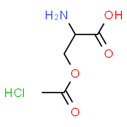 ChemSpider 2D Image | O-Acetyl-L-serine Hydrochloride | C5H10ClNO4