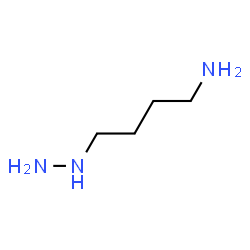 ChemSpider 2D Image | 4-Hydrazino-1-butanamine | C4H13N3