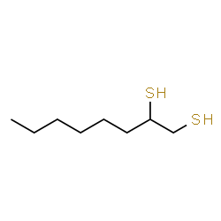 ChemSpider 2D Image | 1,2-Octanedithiol | C8H18S2