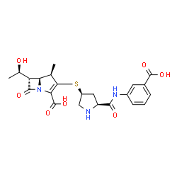 ChemSpider 2D Image | ertapenem | C22H25N3O7S
