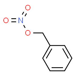 ChemSpider 2D Image | Benzyl nitrate | C7H7NO3