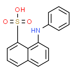 ChemSpider 2D Image | 8-Anilinonaphthalene-1-sulfonic acid | C16H13NO3S