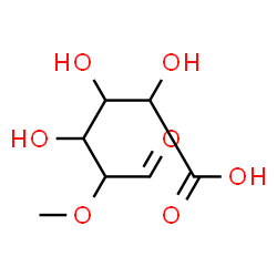 ChemSpider 2D Image | 2-O-Methylhexuronic acid | C7H12O7
