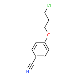 ChemSpider 2D Image | 4-(3-Chloropropoxy)benzonitrile | C10H10ClNO