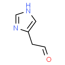 ChemSpider 2D Image | Imidazole-4-acetaldehyde | C5H6N2O