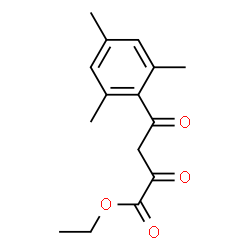 ChemSpider 2D Image | Ethyl 4-mesityl-2,4-dioxobutanoate | C15H18O4