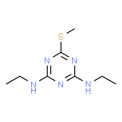 ChemSpider 2D Image | Simetryn | C8H15N5S