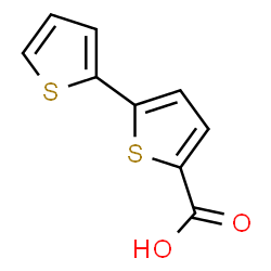 ChemSpider 2D Image | 2,2'-Bithiophene-5-carboxylic acid | C9H6O2S2