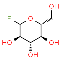 ChemSpider 2D Image | D-Glucopyranosyl fluoride | C6H11FO5