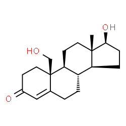 ChemSpider 2D Image | 19-hydroxytestosterone | C19H28O3