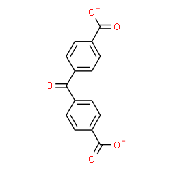 ChemSpider 2D Image | 4,4'-Carbonyldibenzoate | C15H8O5