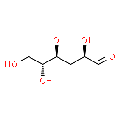 ChemSpider 2D Image | 3-Deoxy-D-ribo-hexose | C6H12O5