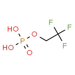 ChemSpider 2D Image | 2,2,2-Trifluoroethyl dihydrogen phosphate | C2H4F3O4P