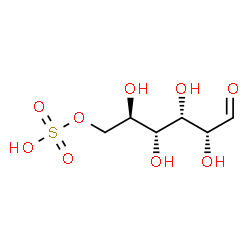 ChemSpider 2D Image | 6-O-Sulfo-D-glucose | C6H12O9S