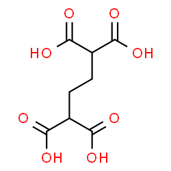 ChemSpider 2D Image | 1,1,4,4-Butanetetracarboxylic acid | C8H10O8