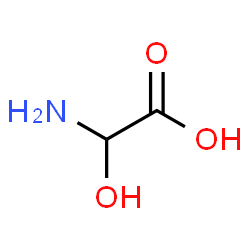 ChemSpider 2D Image | alpha-hydroxyglycine | C2H5NO3
