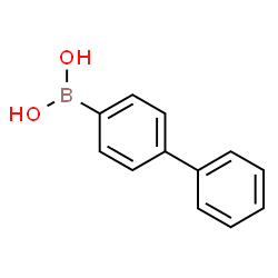 ChemSpider 2D Image | 4-Biphenylboronic acid | C12H11BO2