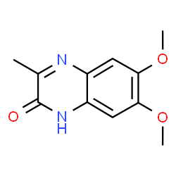 ChemSpider 2D Image | 6,7-Dimethoxy-3-methylquinoxalin-2-ol | C11H12N2O3