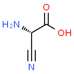 ChemSpider 2D Image | 3-Nitrilo-L-alanine | C3H4N2O2
