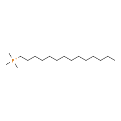 ChemSpider 2D Image | Trimethyl(tetradecyl)phosphonium | C17H38P