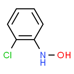 ChemSpider 2D Image | 2-Chloro-N-hydroxyaniline | C6H6ClNO