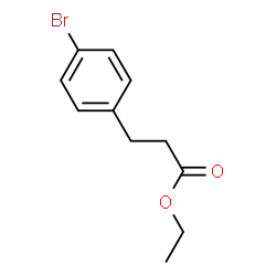 ChemSpider 2D Image | Ethyl3-(4-bromophenyl)propanoate | C11H13BrO2