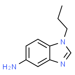 ChemSpider 2D Image | 1-propyl-1,3-benzodiazol-5-amine | C10H13N3
