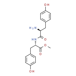 ChemSpider 2D Image | Methyl L-tyrosyl-L-tyrosinate | C19H22N2O5