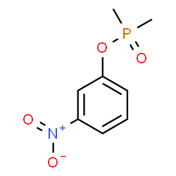 ChemSpider 2D Image | 3-Nitrophenyl dimethylphosphinate | C8H10NO4P