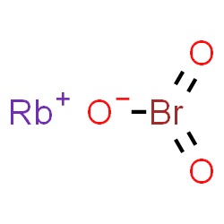 ChemSpider 2D Image | Rubidium bromate | BrO3Rb