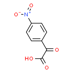 ChemSpider 2D Image | 4-NITROPHENYLGLYOXYLIC ACID | C8H5NO5