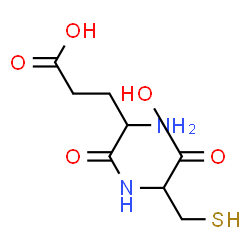 ChemSpider 2D Image | glu-cys | C8H14N2O5S