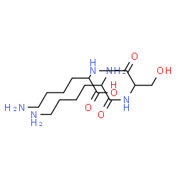 ChemSpider 2D Image | lys-ser-lys | C15H31N5O5