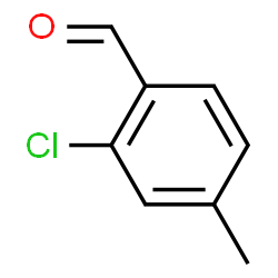 ChemSpider 2D Image | 2-Chloro-p-tolualdehyde | C8H7ClO